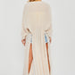 Slub Gauze Maxi Kimono