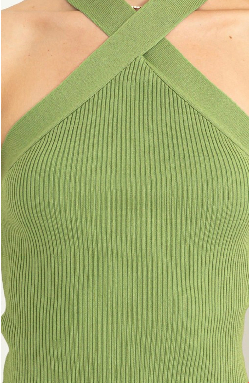 Halter Ribbed Top - Style by me