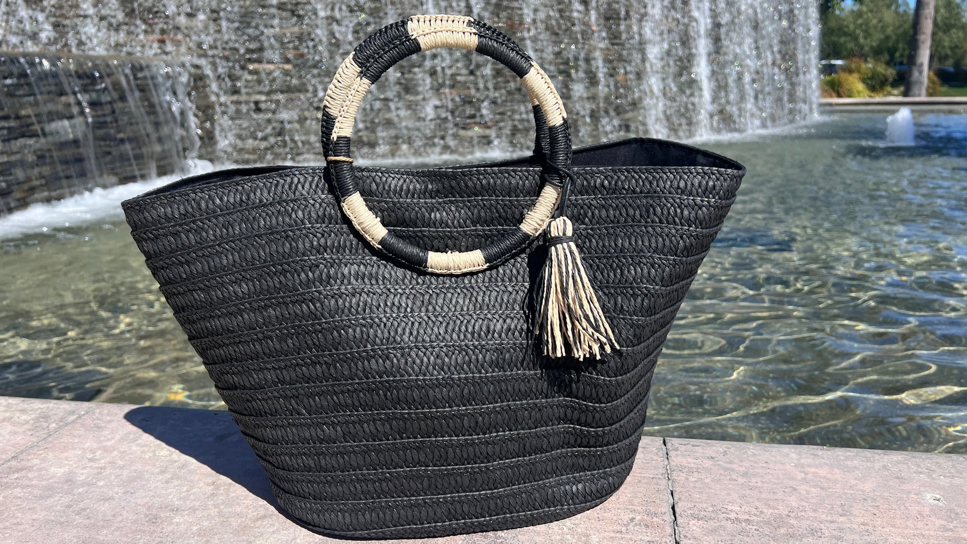 Straw Tote Bag - Style by me